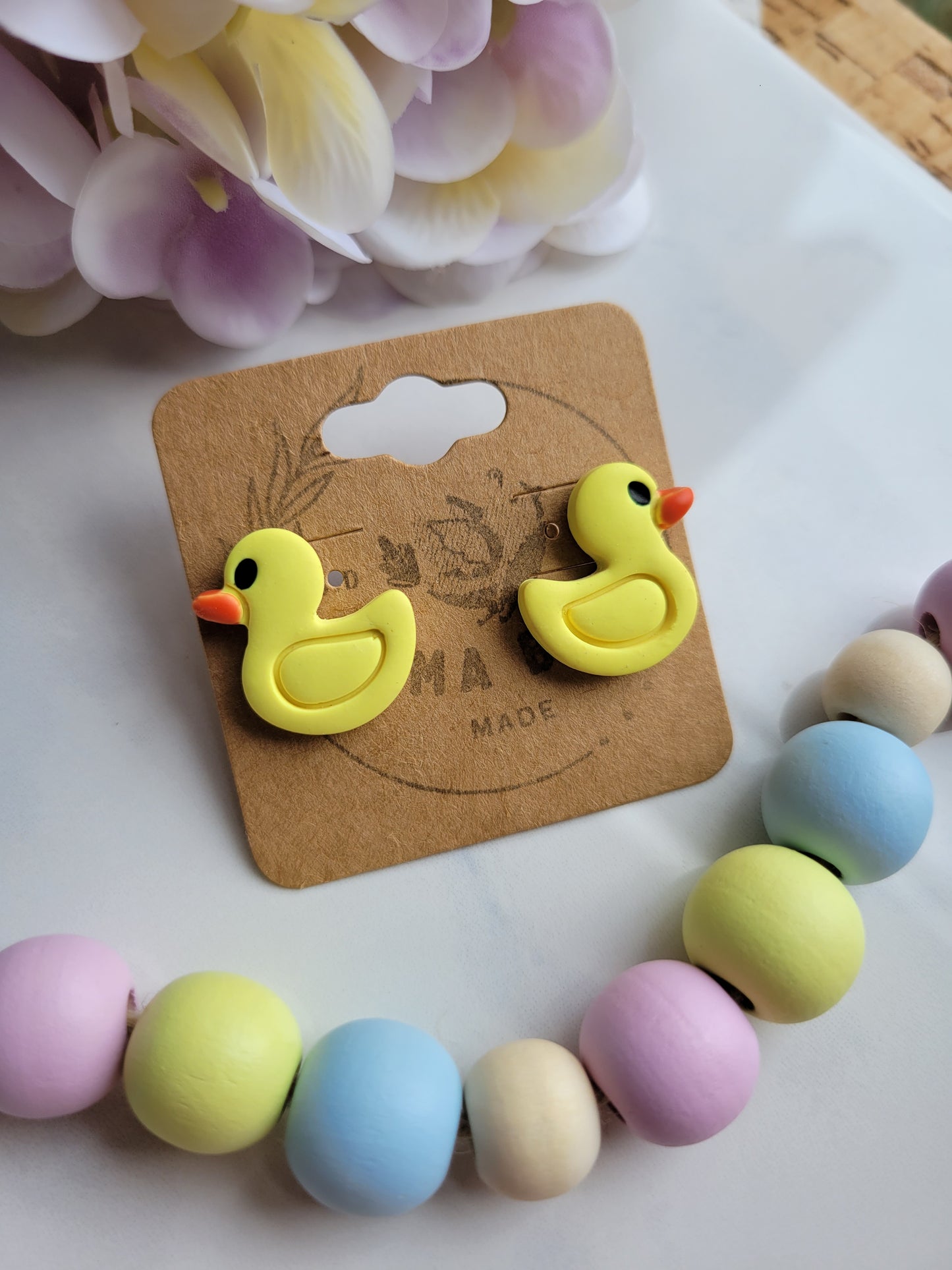 Rubber Duckie Studs