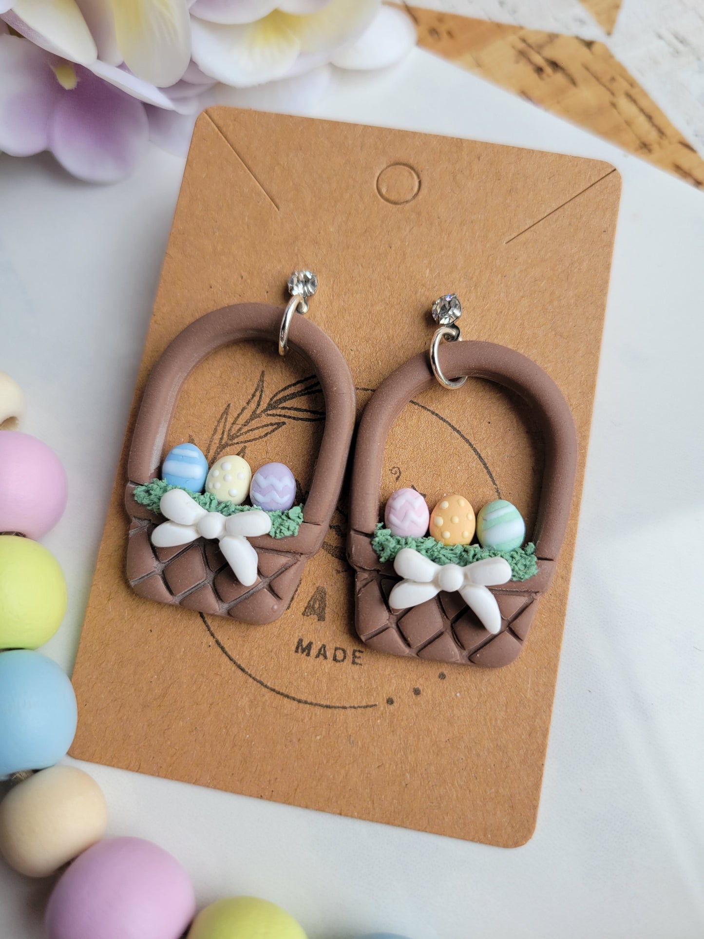 Easter Egg Basket Dangles
