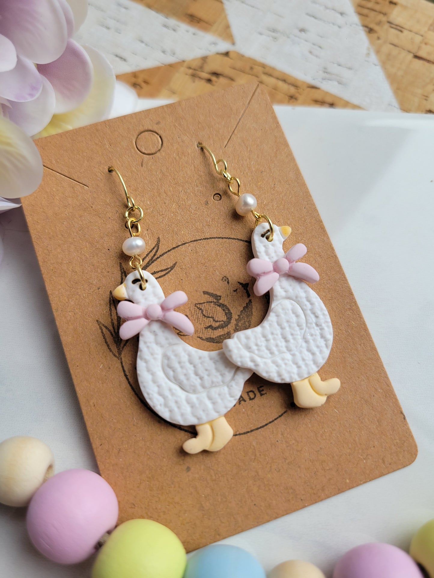 Croquette Geese Dangles