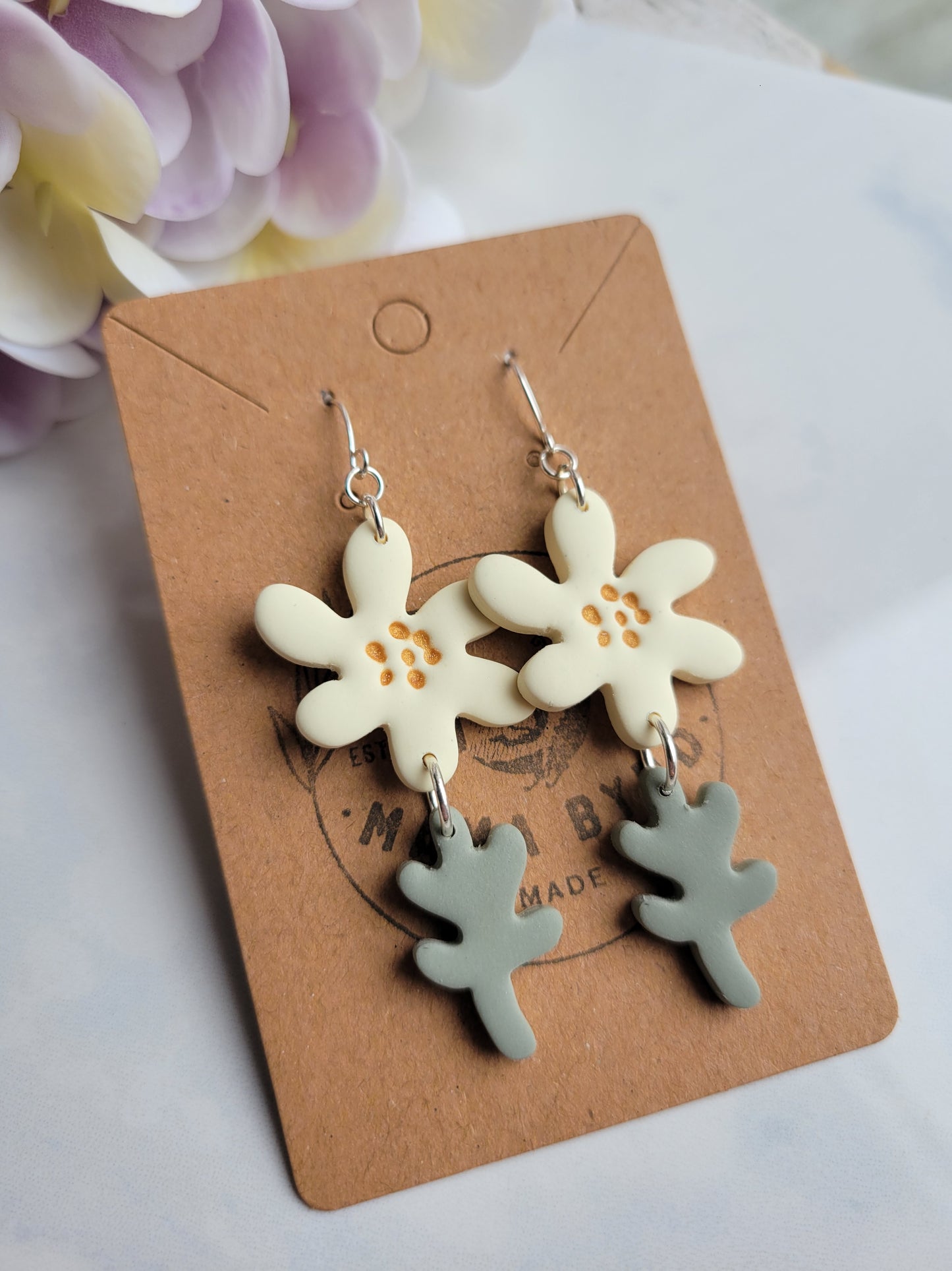 Yellow Spring Flower Dangles