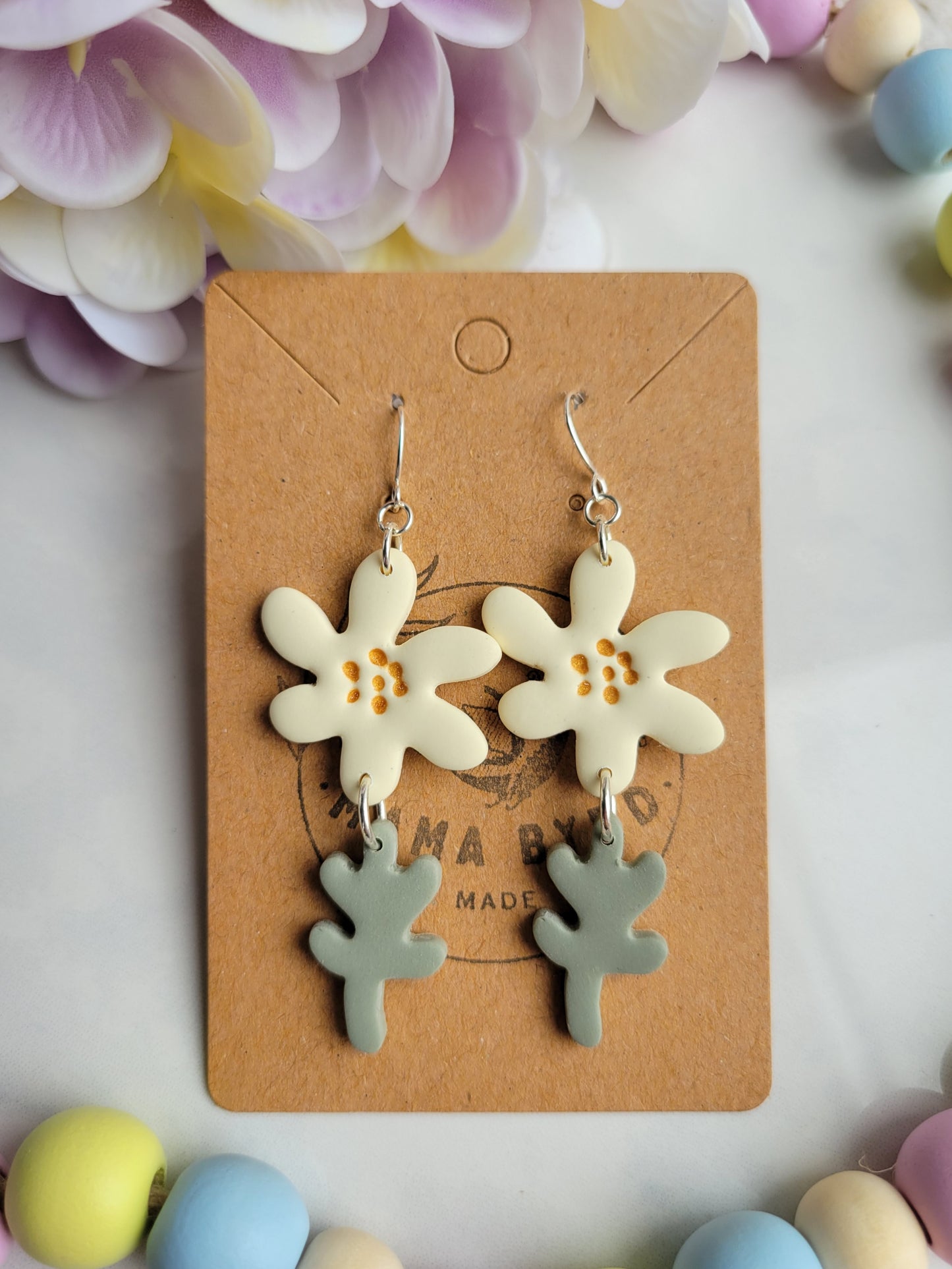 Yellow Spring Flower Dangles