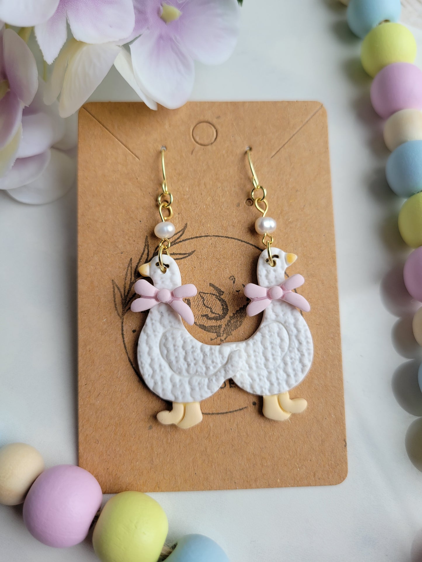 Croquette Geese Dangles