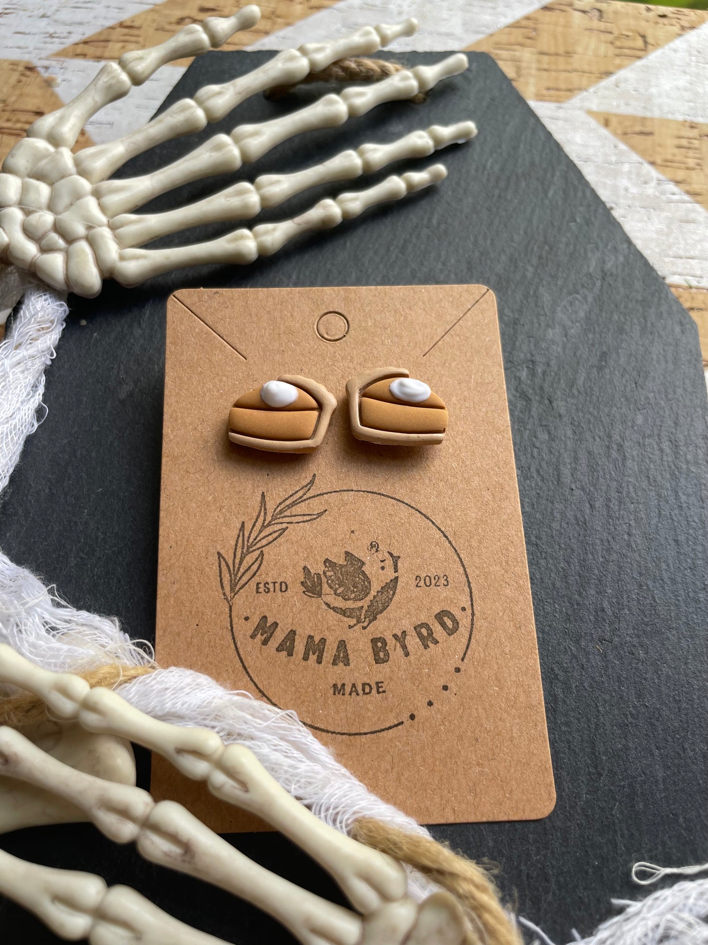 Pumpkin Pie Studs