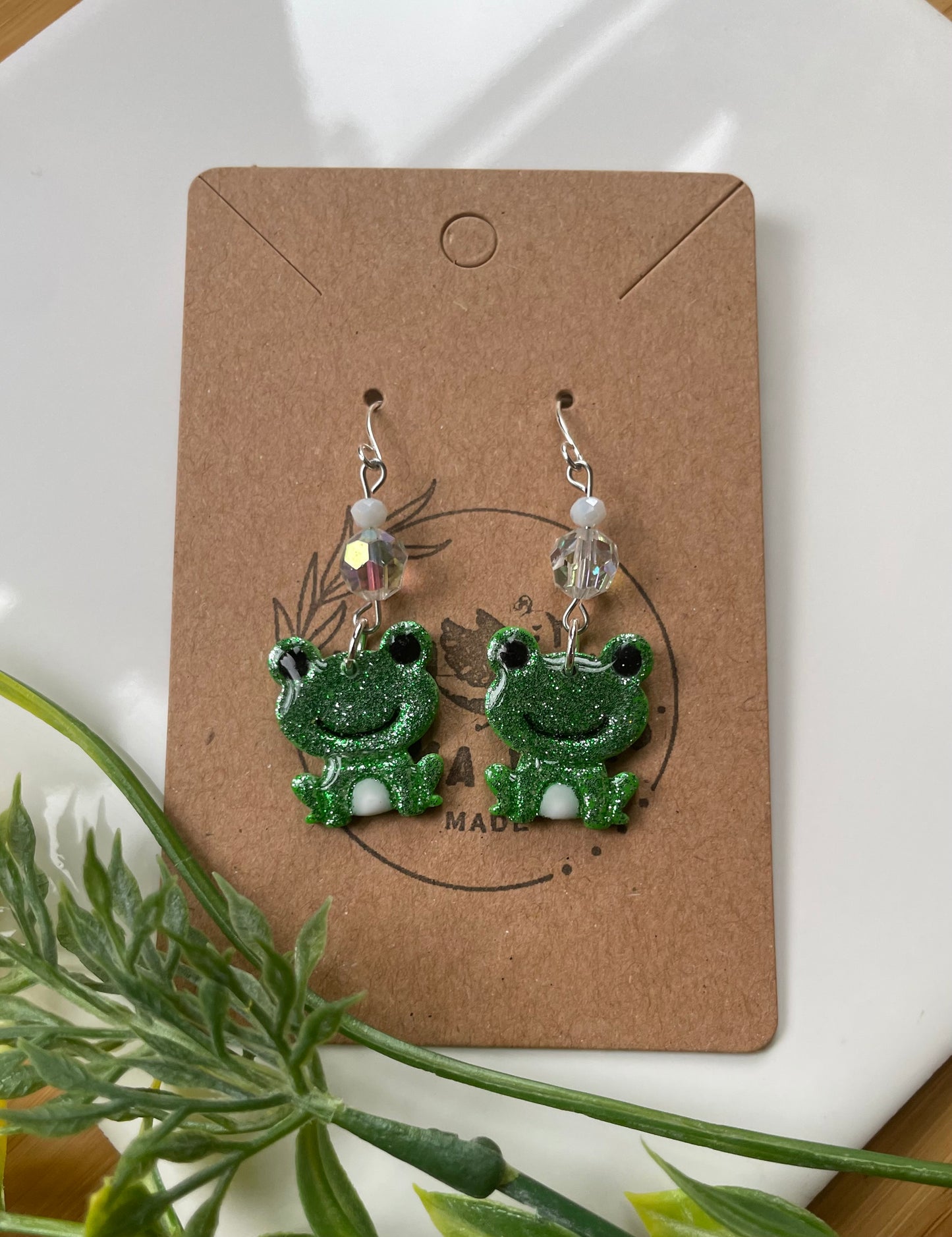 Sparkly Froggie Dangle