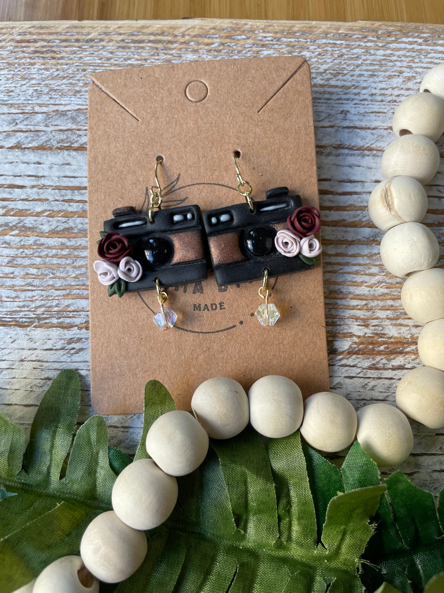 Floral Camera Dangles