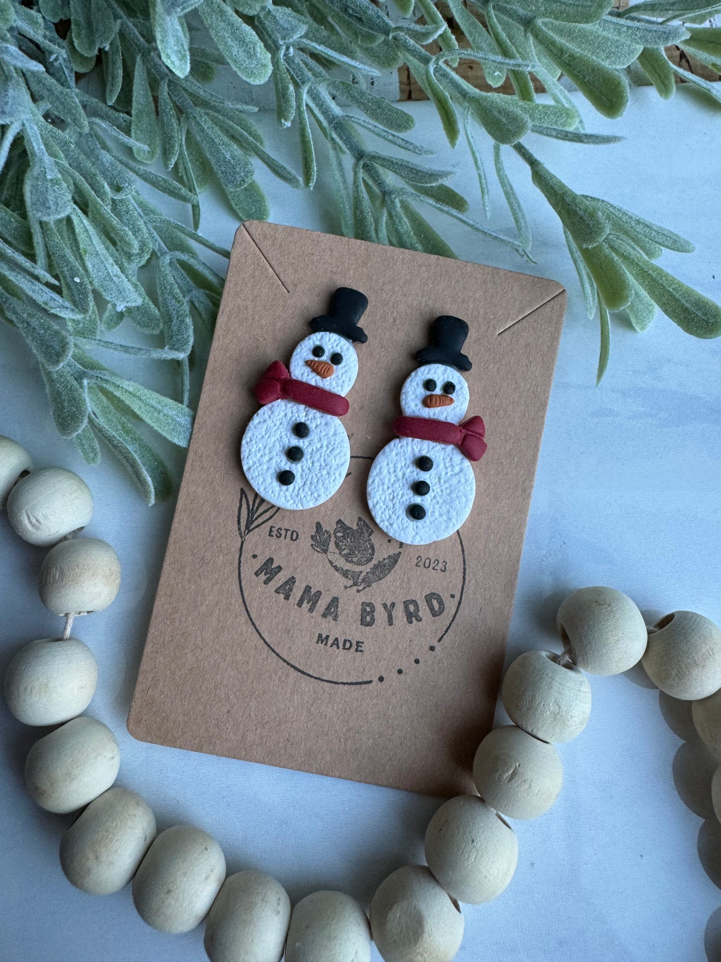 Sir Snowman Studs