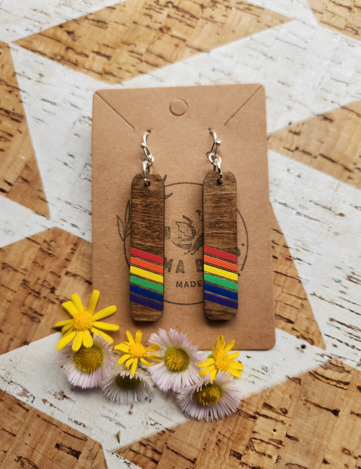 PRIDE wooden dangles