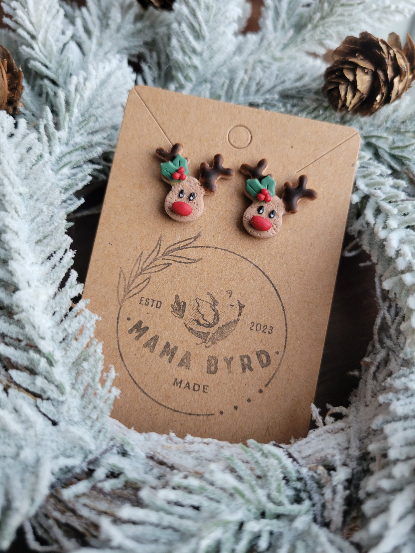 Lil' Reindeer Studs