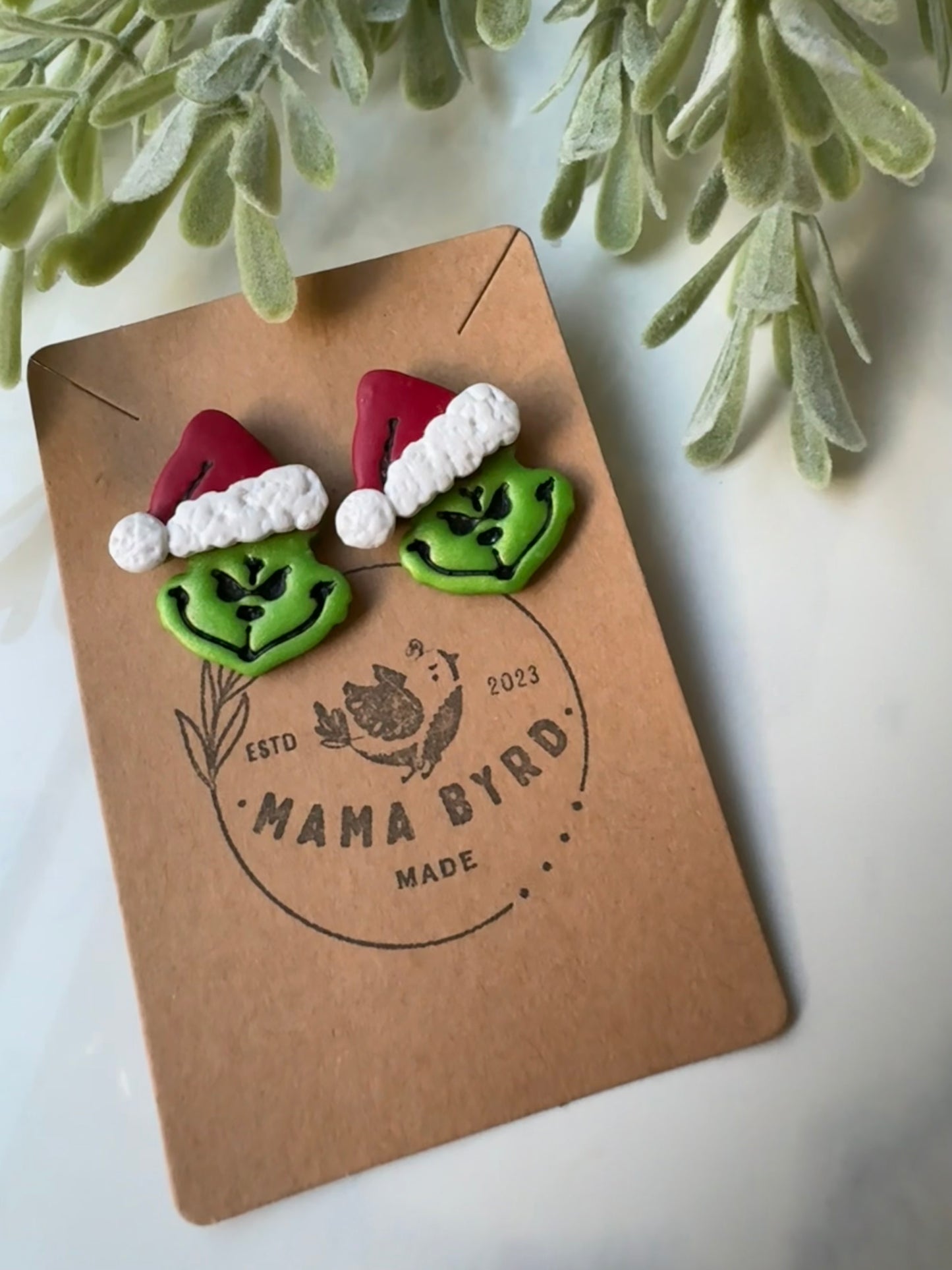 Mister Grinch Studs