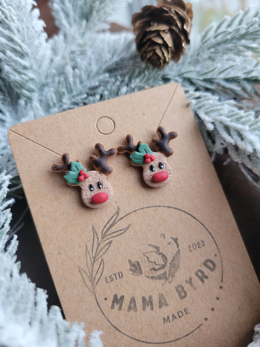 Lil' Reindeer Studs