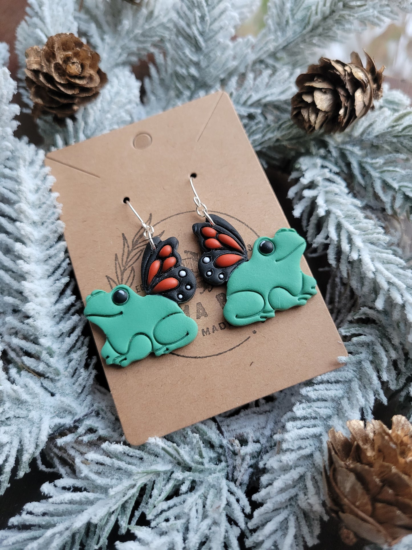 Froggie w/ Butterfly Wing Dangles