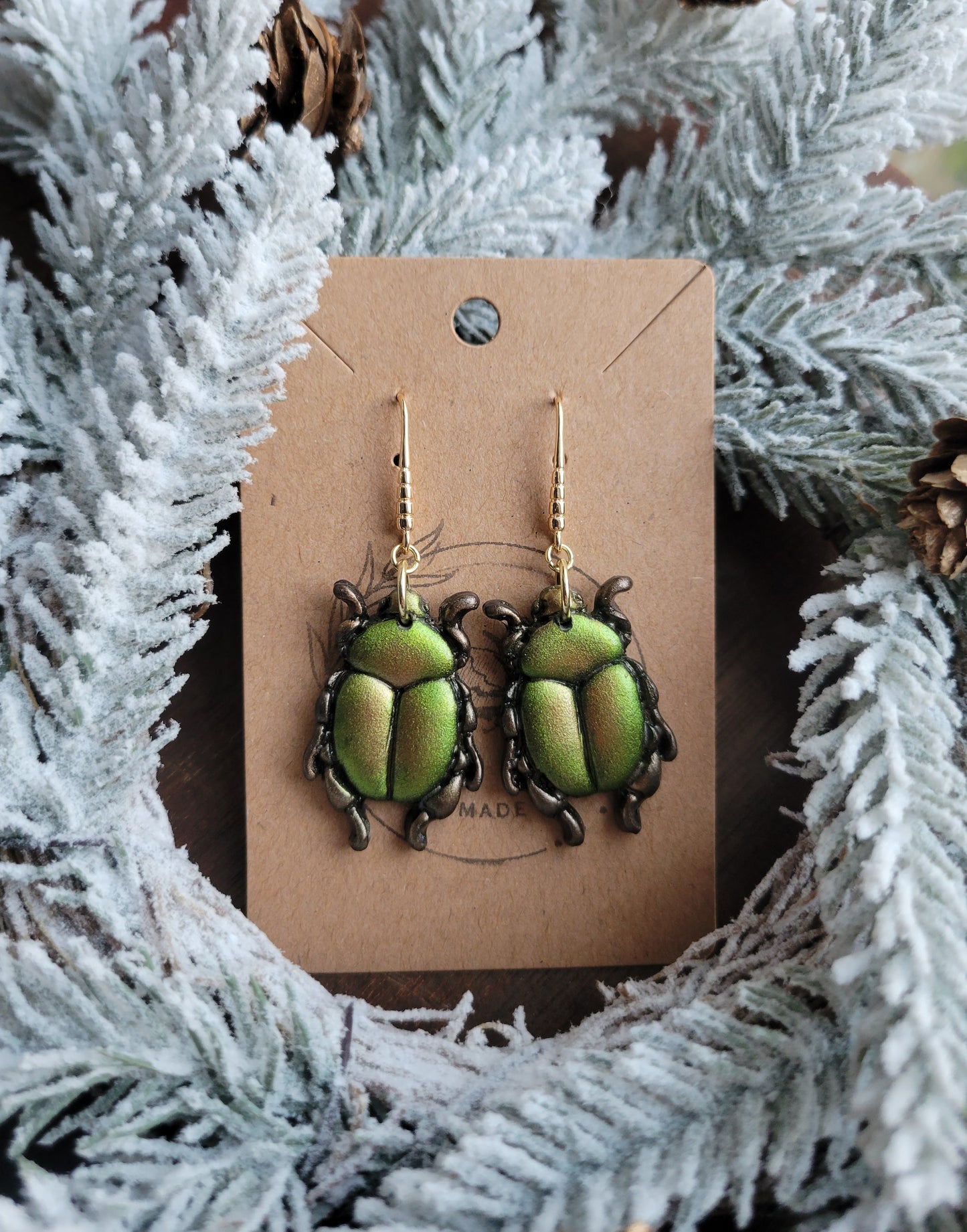 June Bug Beetle Dangles