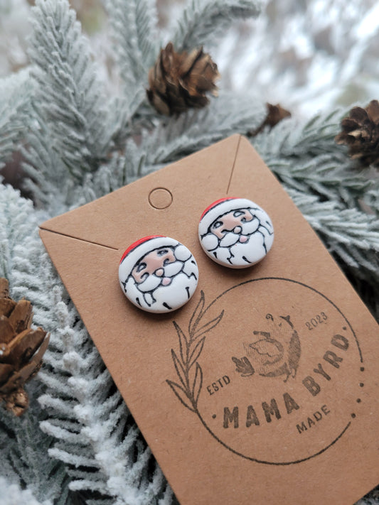 Santa Claus Studs