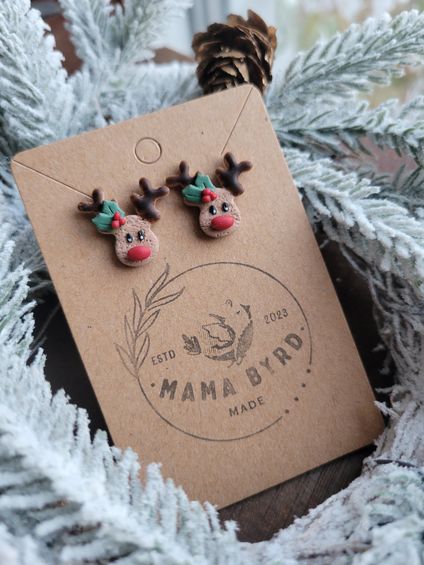 Lil' Reindeer Studs